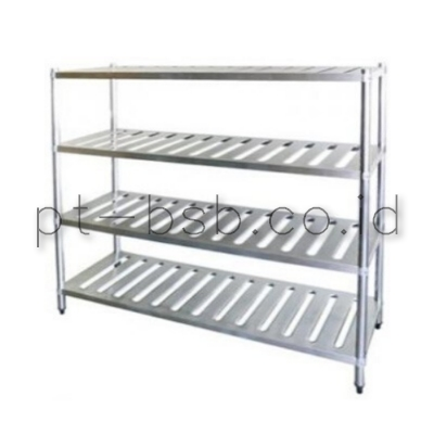 Rack Slotted 4 Tiers | PT BERSAUDARA SEJAHTERA BERSAMA